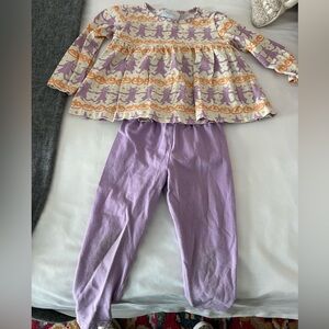 2T James & Lottie Harlan Halloween Legging Set / Cat Witch